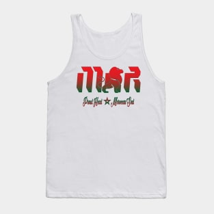 Proud Morocco Flag Gift Moroccan Lovers For Men's Women's Tank Top